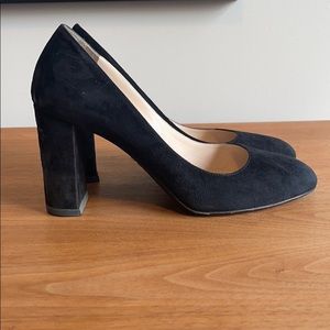 Prada Black Suede Pumps- Authentic Size 35